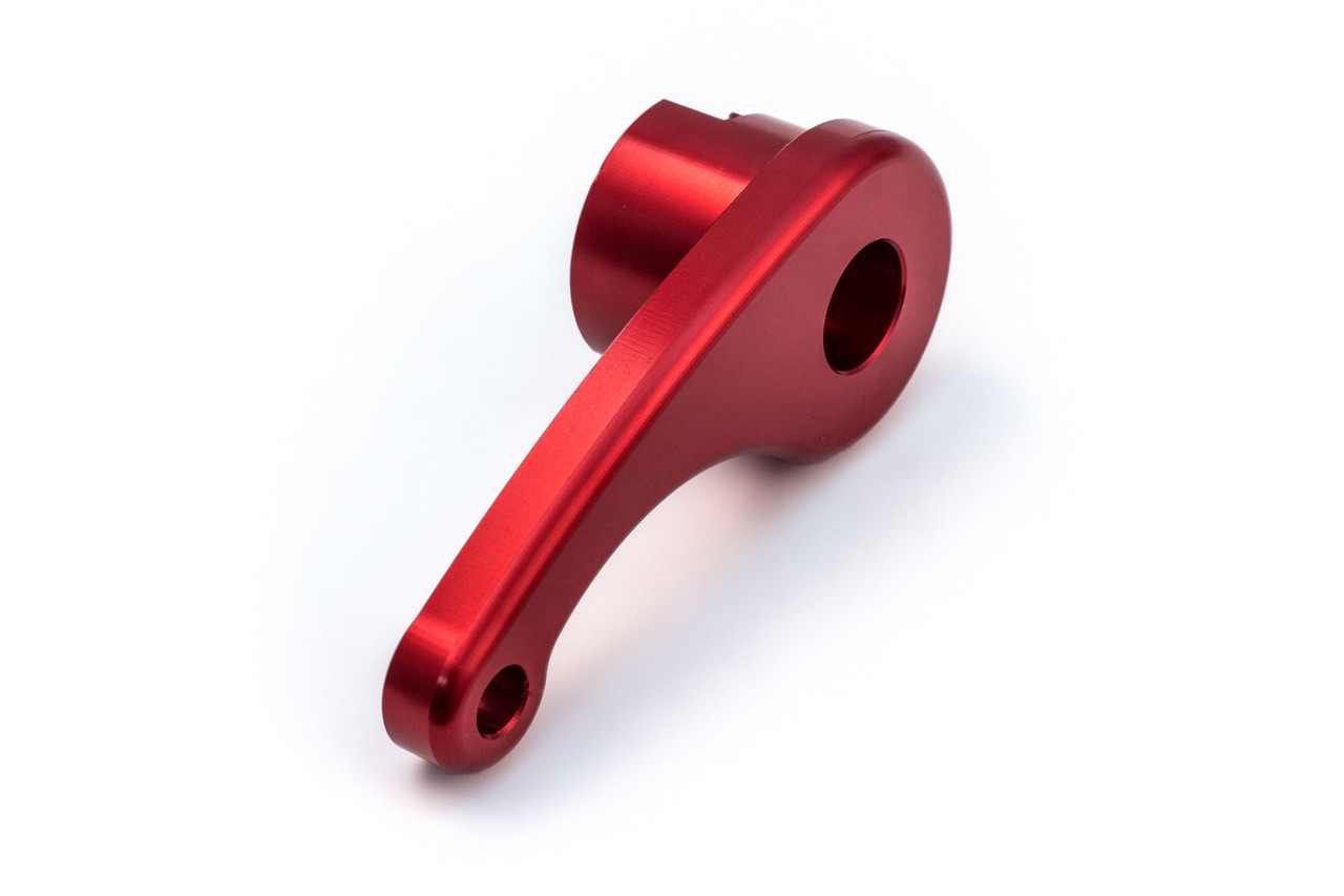 Steeda 555 1248 R Mustang Red Anodized Billet Aluminum Interior